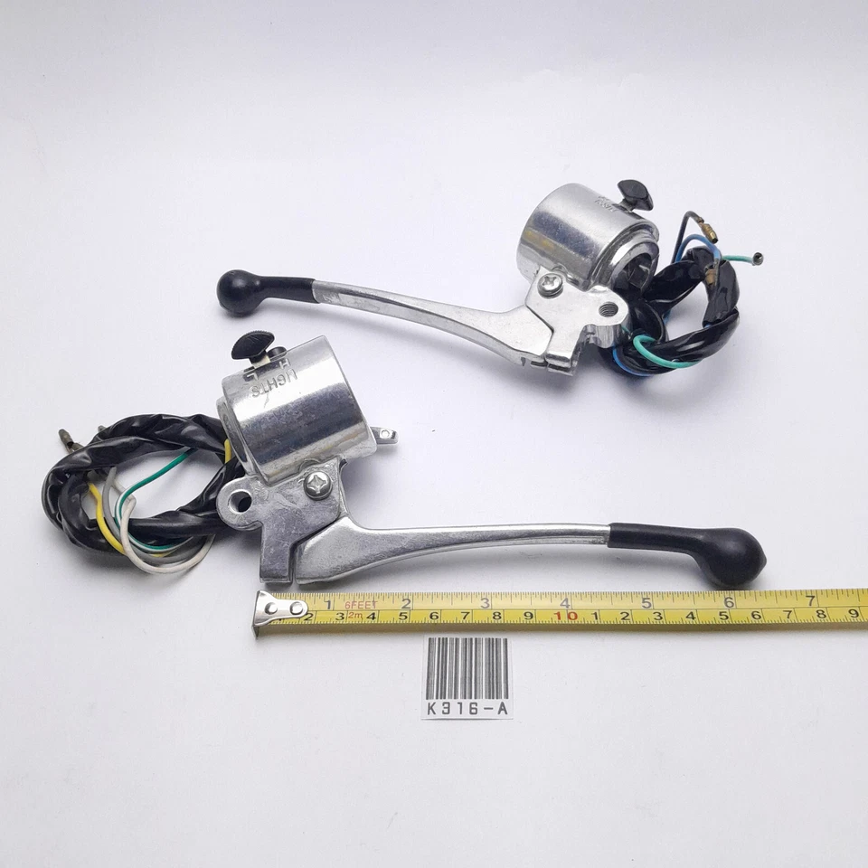 Hand Handle Switch L/R May Fit Suzuki A50 AC50 A80 K90 A100 GT100 RV90 NOS #2 - Imagem 4 de 4
