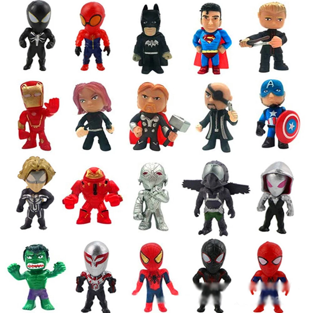 Avengers mini best sale figures set