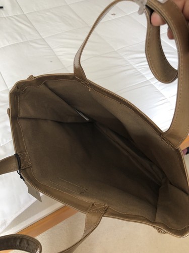 River Island Khaki Tote Shopping Bag - Picture 17 of 19