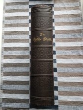 Eine Martin Luther Bibel von 1902 / Haus-Bibel als Ledereinband
