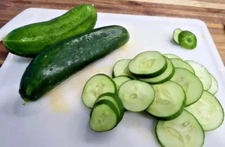 100+ Muncher Cucumber Seeds --------------------- ORGANIC -- HEIRLOOM - NON GMO