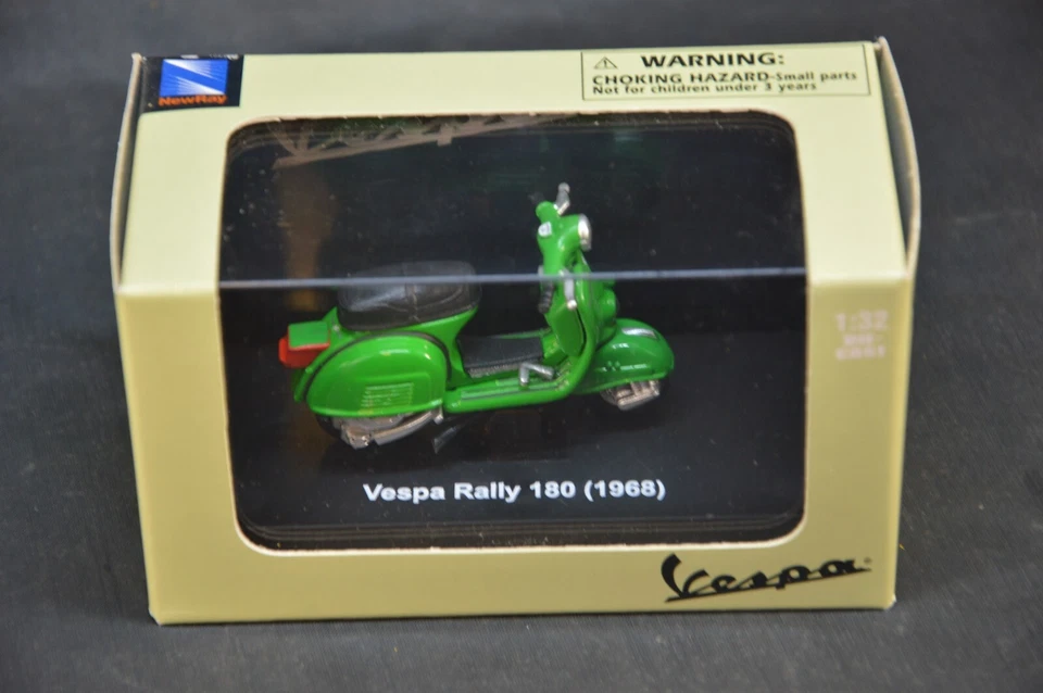VESPA RALLY 180 (1968) SCALA 1/32 NEW RAY DIE CAST MODEL VESPA PIAGGIO - Immagine 3 di 3
