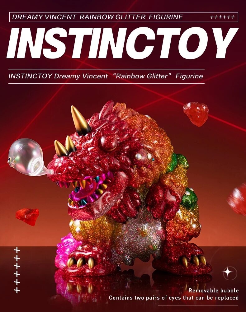 POP MART INSTINCTOY Dreamy vincent “Rainbow Glitter” RARE | eBay UK