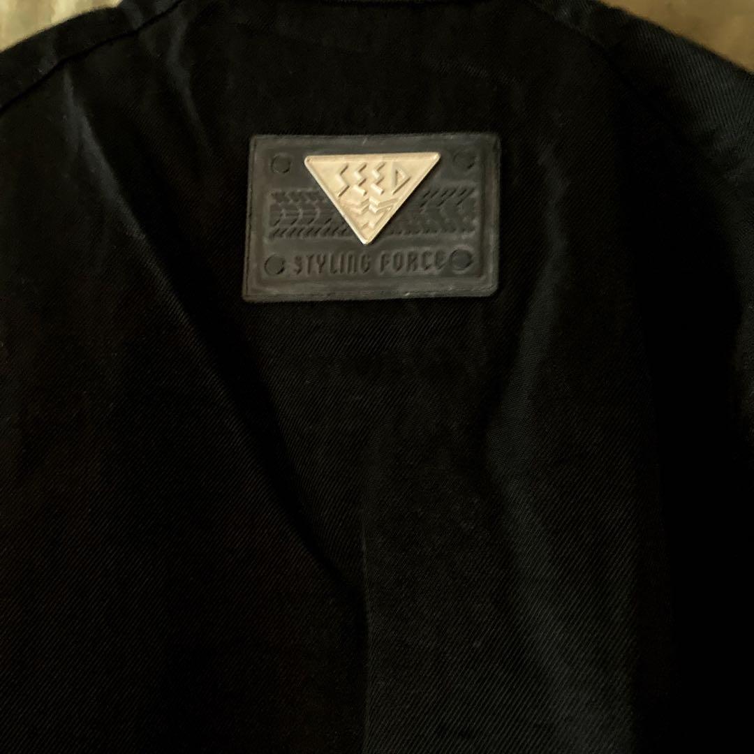 ジャケット・アウター VTG Yamamoto Kansai BLK Utility Jumpsuit VTG Yamamoto Kansai BLK Utility Jumpsuit