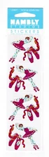 New Pack HAMBLY Studios BALLET Ballerina Slippers Sparkly Scrapbook Stickers!
