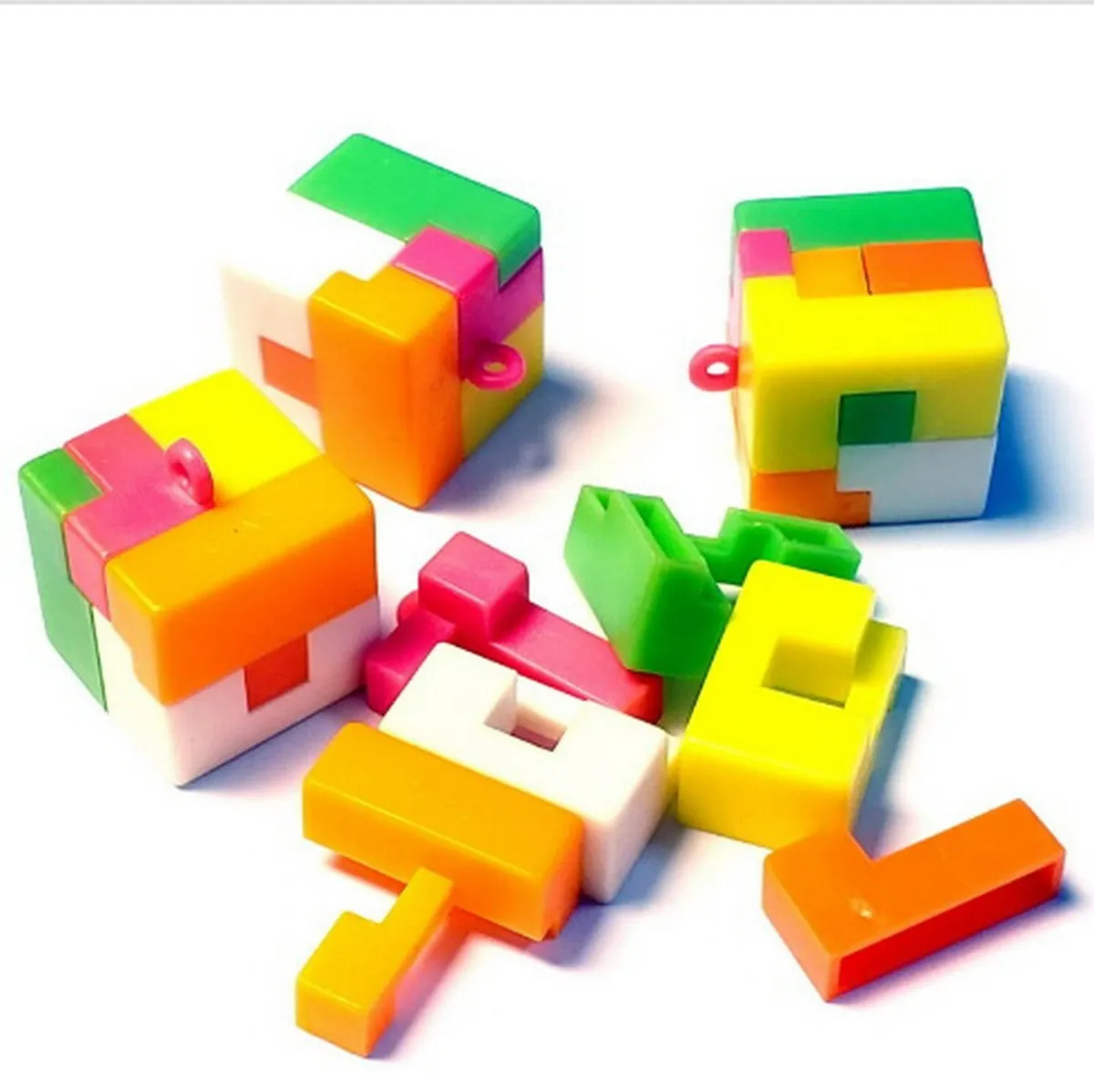 How to Solve Plastic Cube Puzzle, Brain Teasers for Kids Children and  Adults
