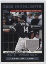 2007 Topps 2006 Highlights Relic Series 2 Paul Konerko (One Big Day) #HRPK 19wd
