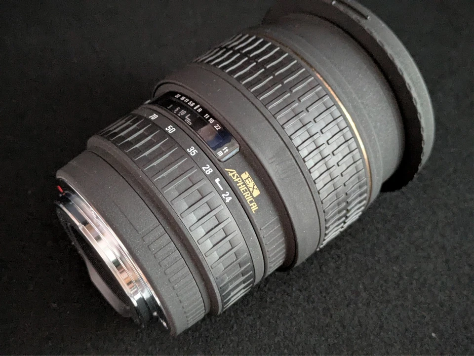 Lente asférica DG Sigma 24-70 mm F/2,8 EX para Canon EF - Excelente con capucha - Japón Foto 3 de 4