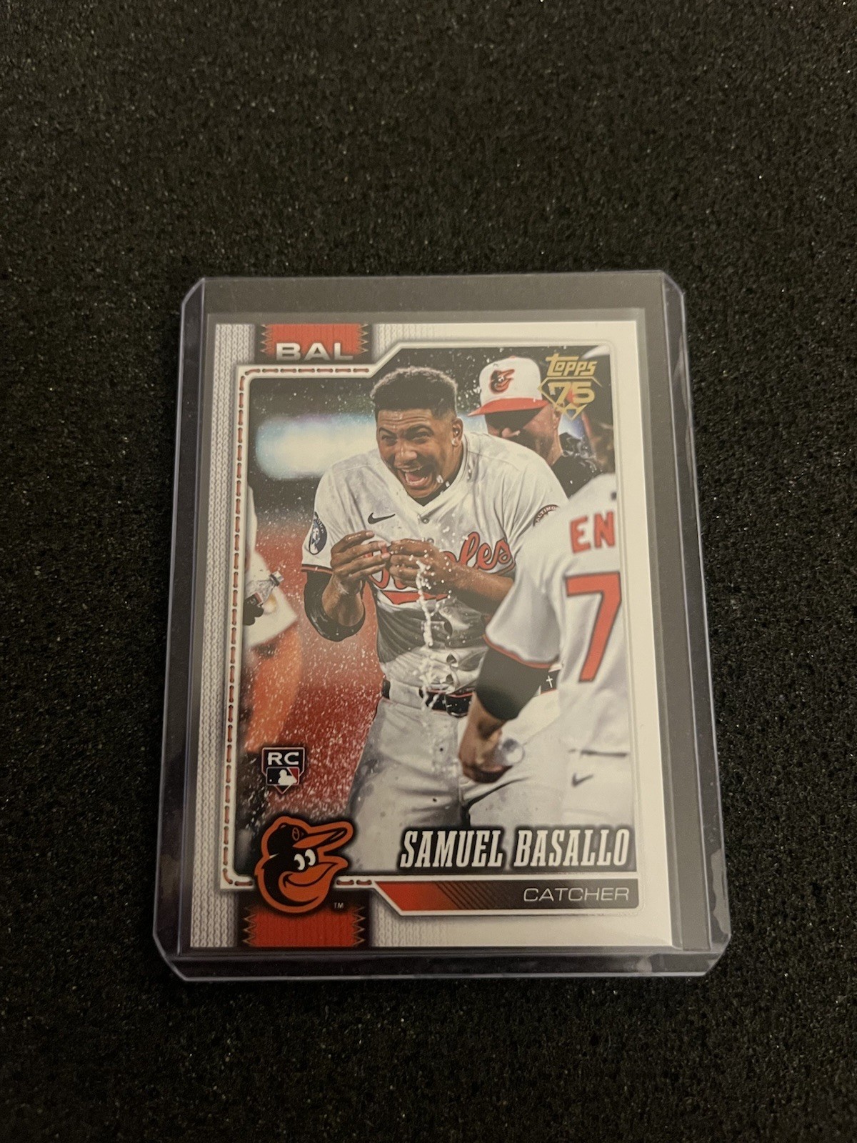 2026 Topps Series One Samuel Basallo RC GOLDEN MIRROR Baltimore Orioles SSP #104