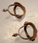 MARX TOYS JOHNNY WEST COWBOY ACTION FIGURE PAIR OF SPURS REPLACEMENT PARTS