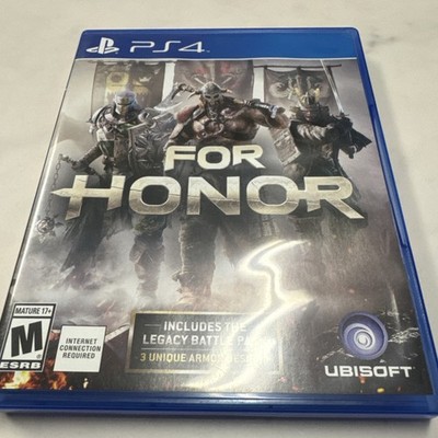 For Honor Sony Playstation 4 PS4 Video Game 2017 Disc and Case