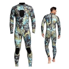 Wetsuits Mens 3MM Camo Neoprene Spearfishing Full Suit XXXL