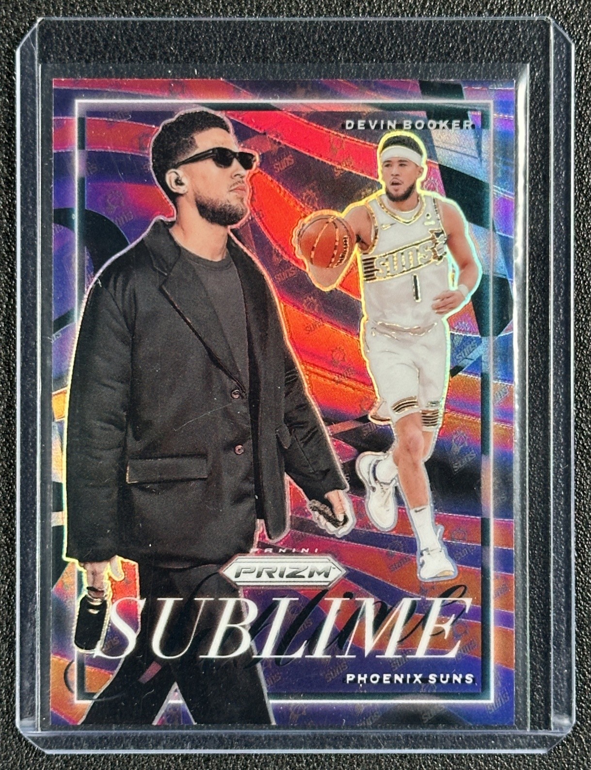 DEVIN BOOKER 2024-25 PANINI PRIZM #3 SUBLIME SUNS SP