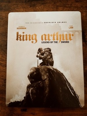 King Arthur Legend of the Sword Steelbook 3D & 2D Blu-Ray