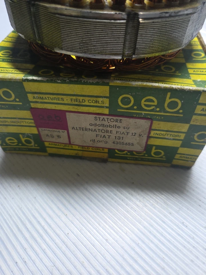 Stator Alternator Fit Fiat 131 Fiat 4305655 12V - Image 3 of 3