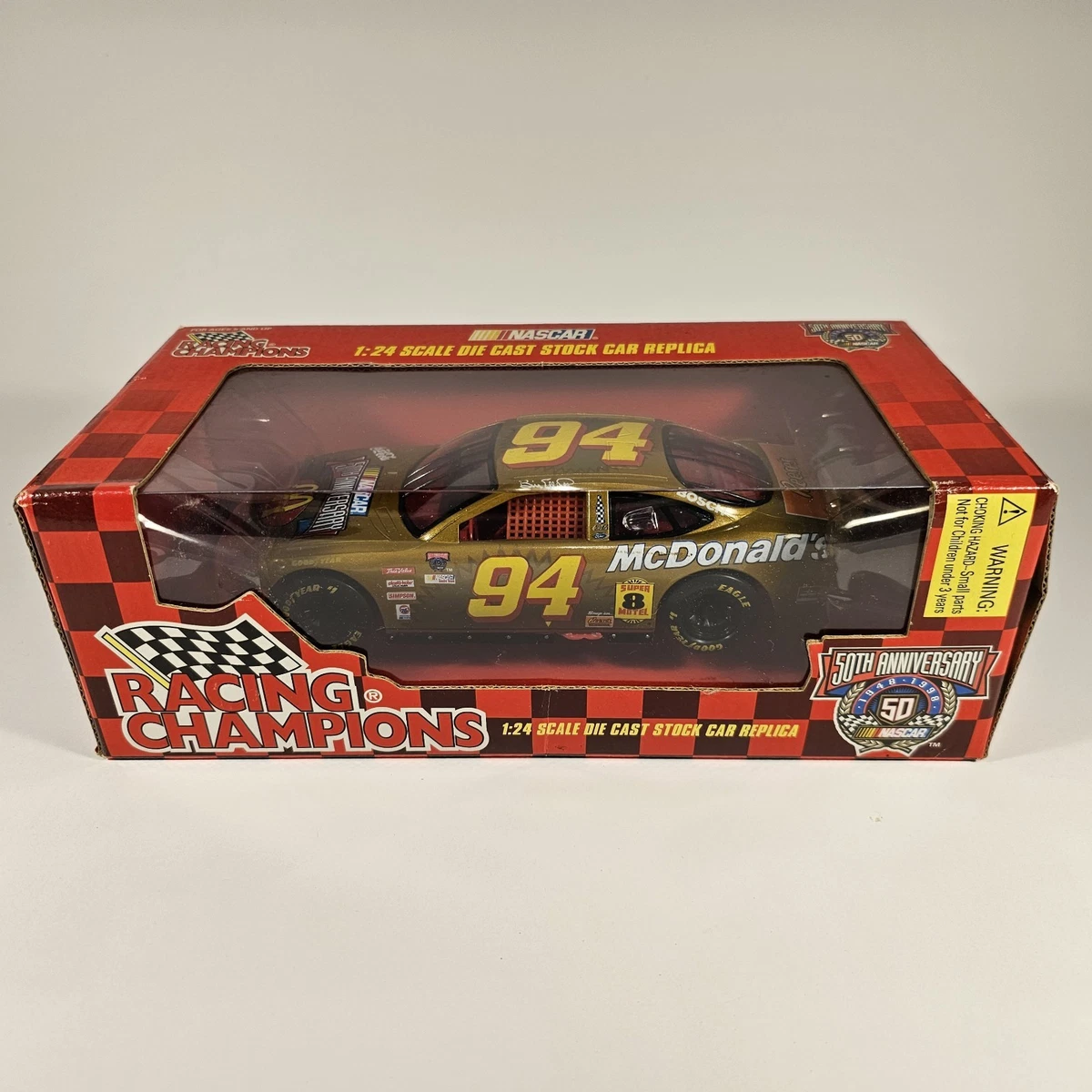 1:24 McDonald's Bill Elliott Diecast Racing Cars for sale - eBay