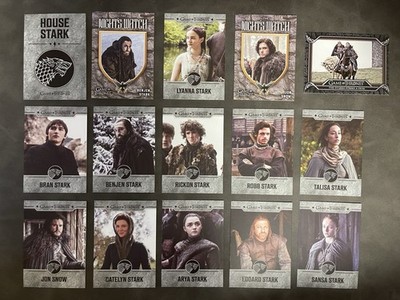 Rittenhouse Game of Thrones The Great Houses -House Stark