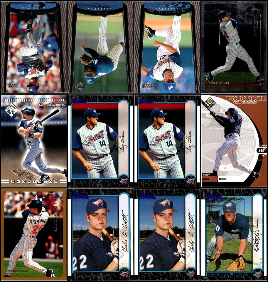 Lote de tarjetas Anaheim Angels 1999 (73) - hallazgo único - único en su clase Foto 3 de 4