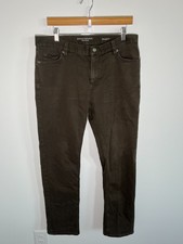 Banana Republic Pants Mens 34x32 Olive Traveler Slim Fit Chino Preppy