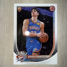 2025-26 Bowman Basketball #45 Brooks Barnhizer, Oklahoma City Thunder RC