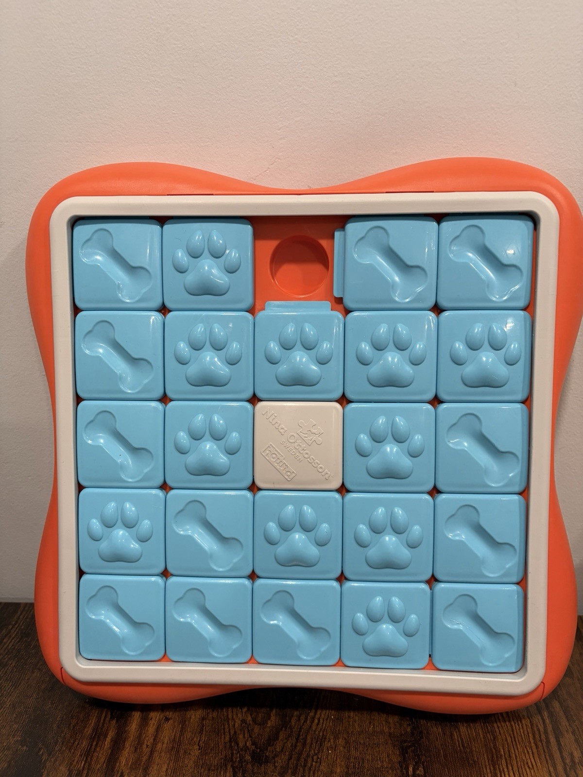 Outward Hound Nina Ottosson Challenge Slider Level 3 Dog Puzzle Toy Treat