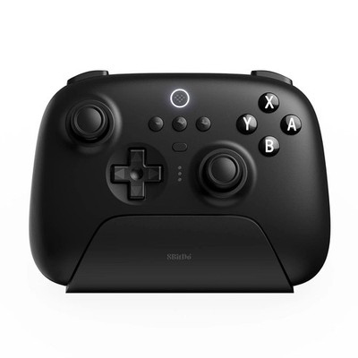 8BitDo Ultimate Bluetooth Controller mit Dock für Switch PC SteamOS Schwarz
