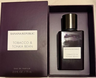 Tobacco & Tonka Bean by Banana Republic, 2.5 oz EDP Spray for Unisex NEW W/ BOX