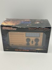 NEW All Hazards NOAA Weather Alert Solar Crank CR1009 Emergency Alert Radio