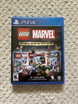 LEGO Marvel Collection Sony PlayStation 4 PS4 Complete Video Game Free Shipping
