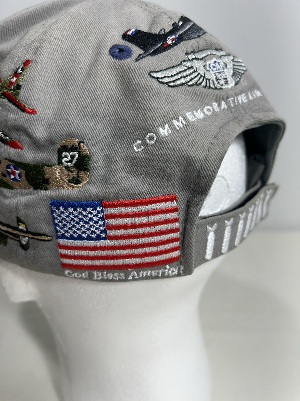 Bomber Command Hat Cap Adjustable with Embroidere… - image 7