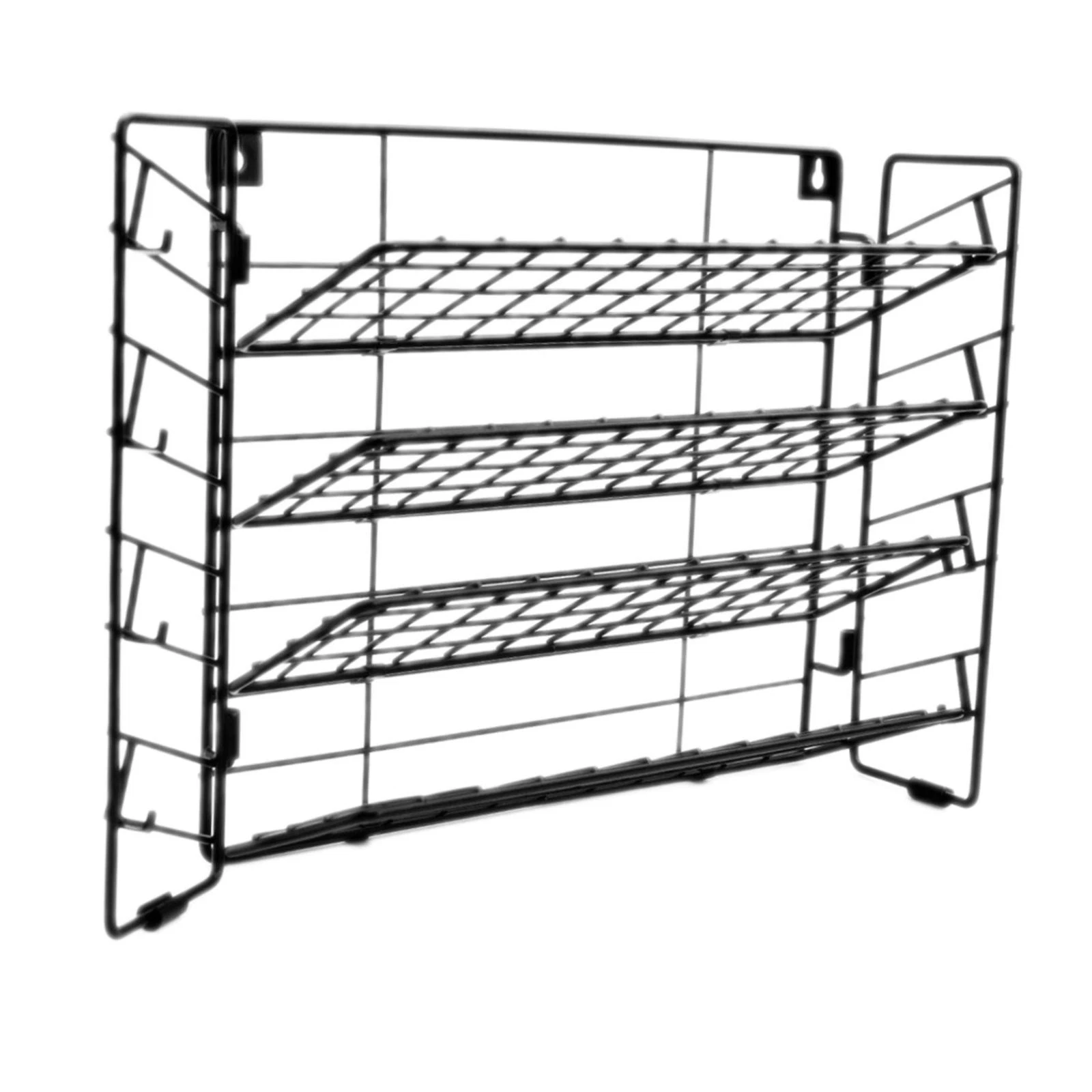Tier Spice Rack Storage Shelf Folding 4 Tier Multifunction Kitchen Storage