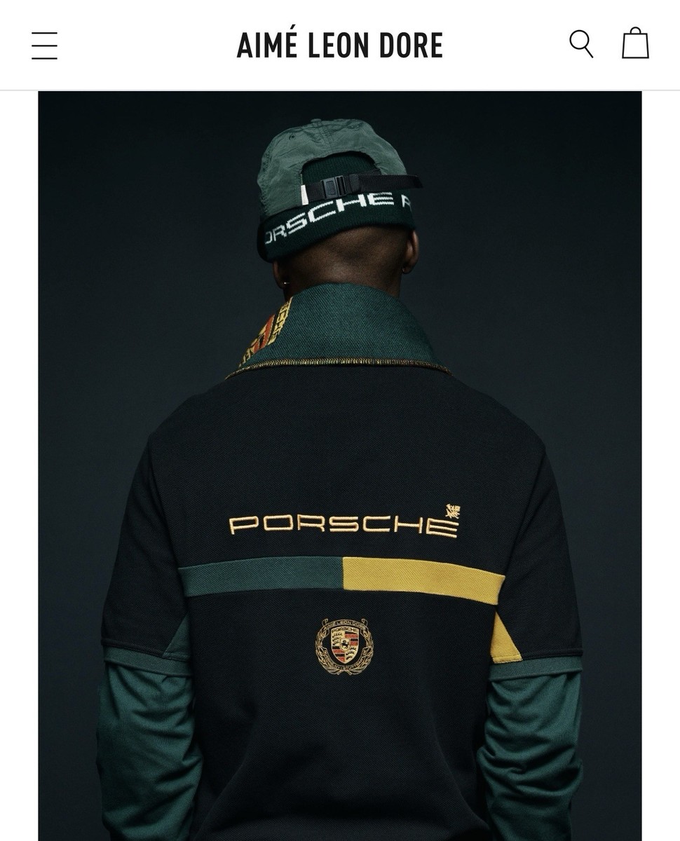 Aime Leon Dore ALD Porsche Nylon Logo Hat pine grove green | eBay