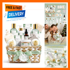 Spa Gift Basket for Women Bath Set Self Care Kit Christmas Anniversary Gifts for