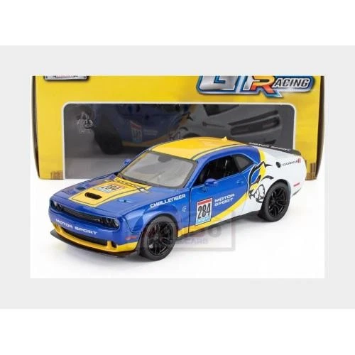 1:24 MOTORMAX Dodge Challenger Srt Widebody #284 Racing 2018 MTM73792 - Immagine 2 di 2