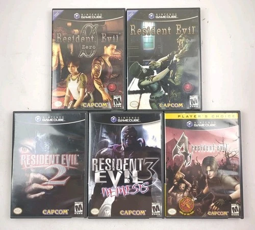 New ListingResident Evil Zero 1 2 3 4 GameCube 5 Game Lot CIB PRISTINE CONDITION MINTY RE