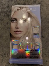 Loreal Feria Power Toner Anti Brass Demi Permanent Hair Toner ICE BLONDE. new 23