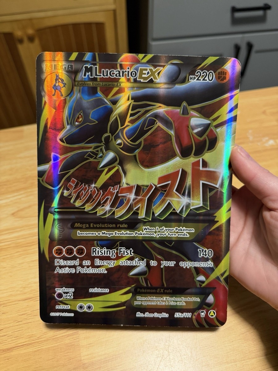 rare pokemon cards ex full art lucario Mega Gold Hyper Fighting Fighting Missile Jab (30) This attacks damage isnt affected by Resistance The Most Expensive Lucario Pokemon