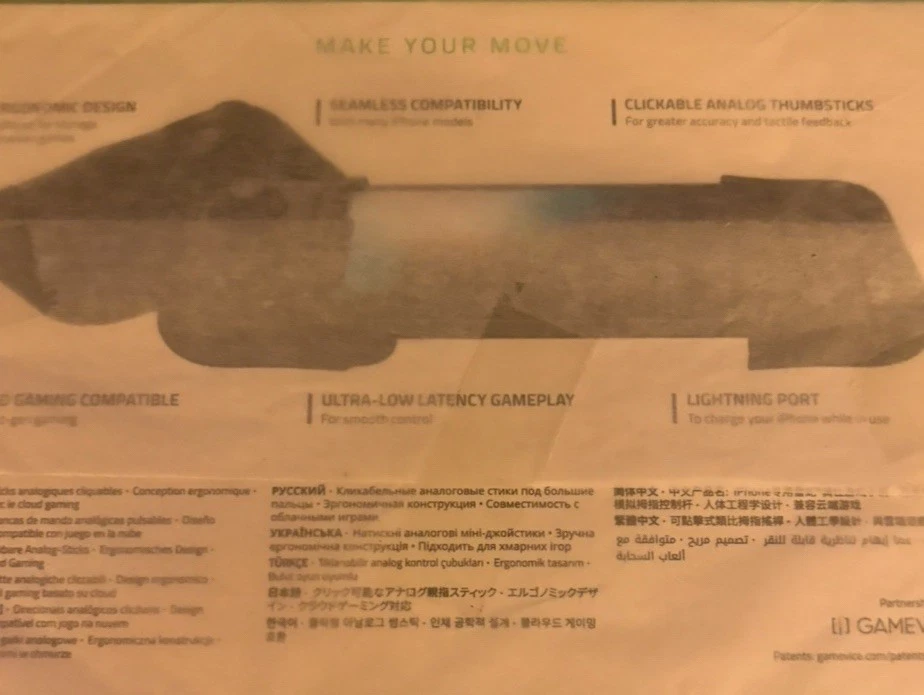 Razer Kishi for iPhone Smartphone Gaming Controller Brand New Still Sealed - Image 3 of 3