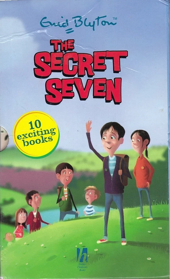 The Secret Seven Books 1-10 BOX SET Enid Blyton 2006 edition books as new - Image 2 of 2
