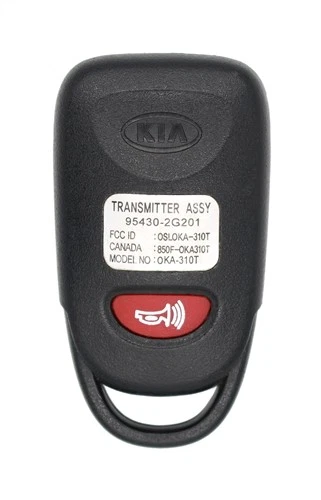 Controle remoto chaveiro Kia Optima 2006 - 2010 4 botões fabricante de equipamento original 95430-2g202 osloka-310t - Imagem 2 de 4