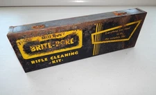 *METAL BOX ONLY - READ* Vintage Mill Run Brite Bore Pistol Cleaning Metal Box