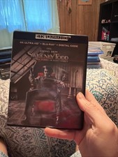Sweeney Todd: The Demon Barber of Fleet Street- 4K UHD Blu-ray With Blu-R
