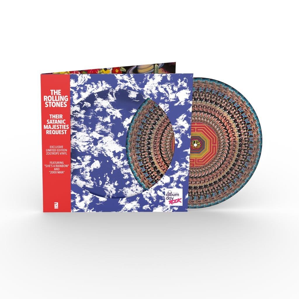 Rolling Stones 'Their Satanic Majesties Request' (NAD) LP Zoetrope Vinyl NEW