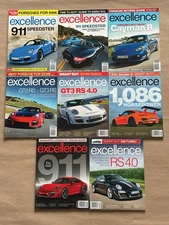 EXCELLENCE PORSCHE MAGAZINE 2011 FEB APR MAY JUN AUG SEP OCT NOV DEC 911 CHOOSE