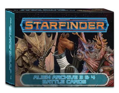 Paizo Publishing | Starfinder Alien Archive 3 & 4 Battle Cards | englisch (2022)