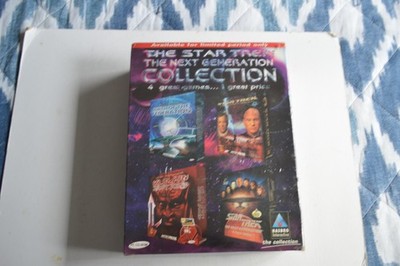 The Startrek The Next Generation The Collection 4 Spiele Big Box PC (Sealed/Neu)