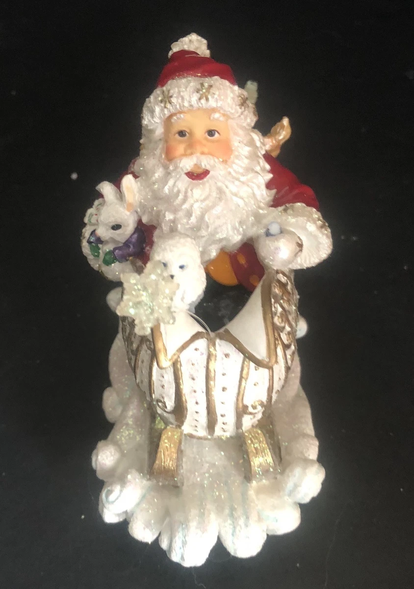 Porcelain Santa Christmas Collectible Holiday & Seasonal Ornaments