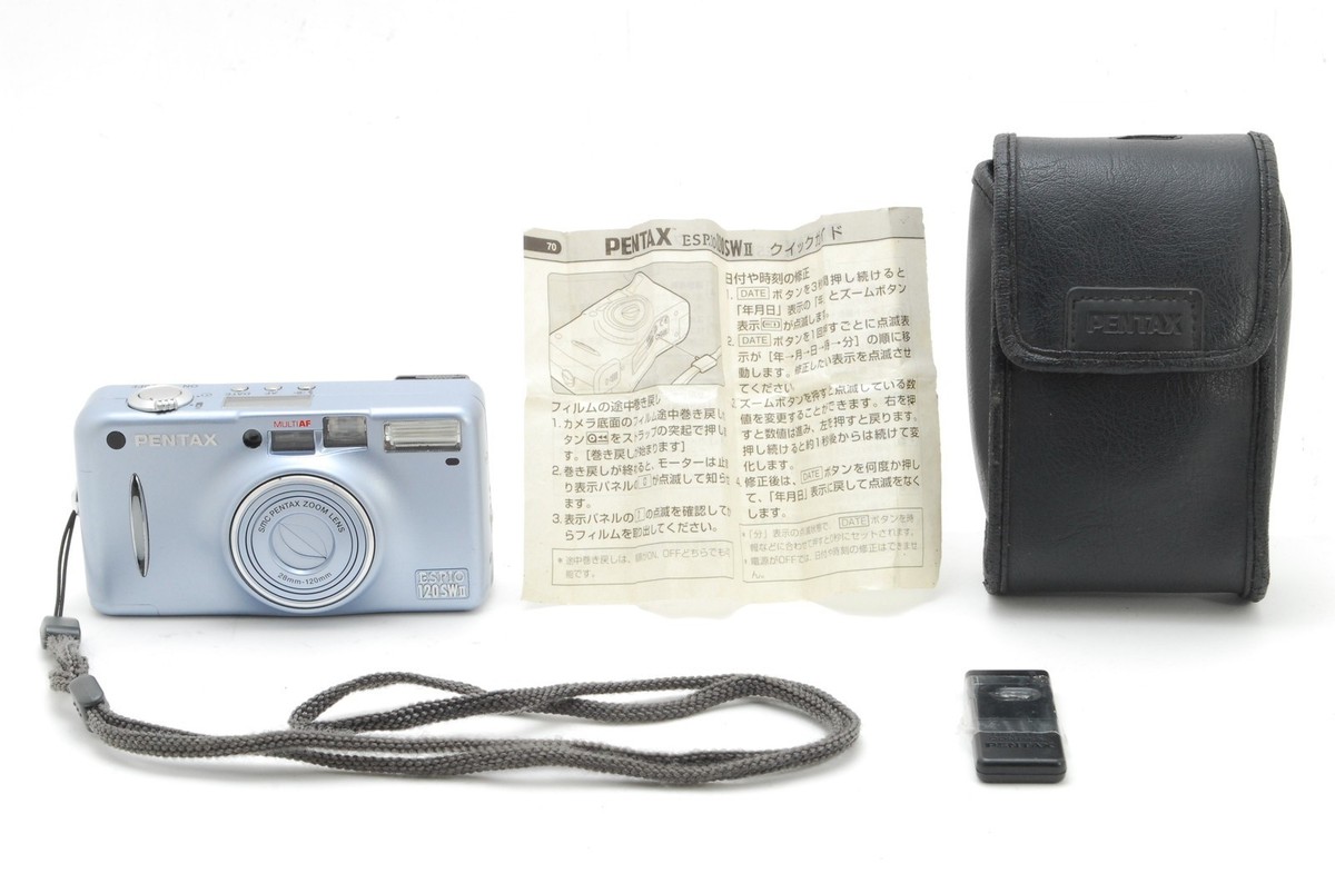 ■ 美品 ■ペンタックス　PENTAX ESPIO 120SW II 中古】PENTAX ペンタックス ESPIO 120SW II ピンク コンパクト