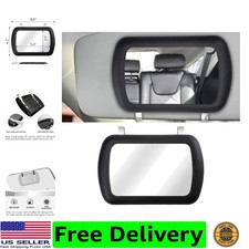 Car Visor Mirror, Universal Clip-On Car Mirror Vanity