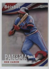 2021 Topps Chrome Beisbol Rod Carew #B-5 HOF 15x0